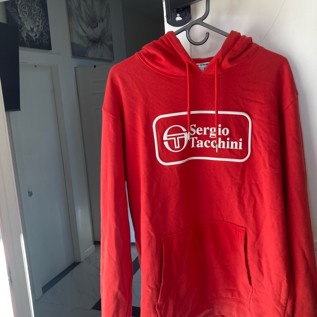 Sergio Tacchini Vibrant Red Hoodie
